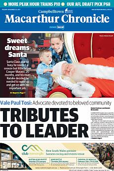 Macarthur Chronicle Campbelltown - November 28th 2017