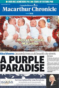 Macarthur Chronicle Campbelltown - December 19th 2017