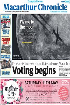 Macarthur Chronicle Campbelltown - April 30th 2019