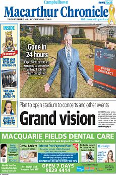Macarthur Chronicle Campbelltown - September 10th 2019