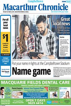 Macarthur Chronicle Campbelltown - October 8th 2019