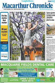 Macarthur Chronicle Campbelltown - November 19th 2019